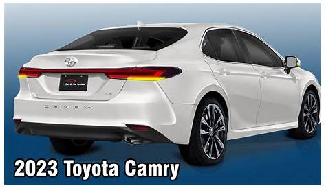 Toyota Camry 2023 Redesign Camry Changes 2023toyota