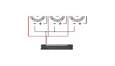 subwoofer series parallel wiring diagram