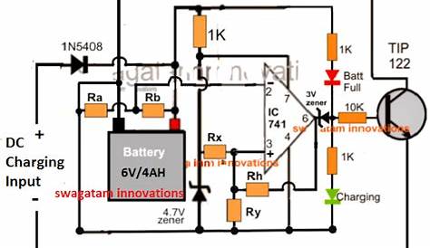 Universal Battery Charger Circuit with Fixed Resistors ~ Electronic
