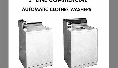 frigidaire dryer washer manual