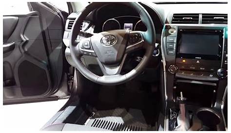 2016 Toyota Camry SE Interior Walkaround Price Site Toyota Cars - YouTube