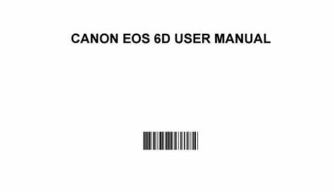 Canon eos 6d user manual by oing45 - Issuu