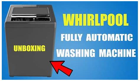 WHIRLPOOL FULLY AUTOMATIC WASHING MACHINE 6.2KG - YouTube