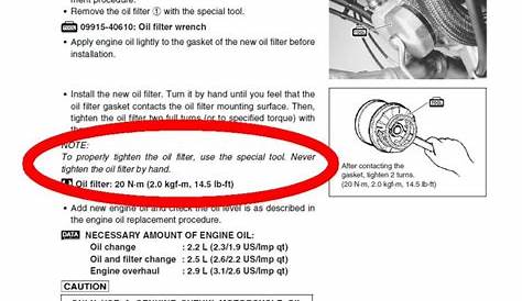 Oil Drain Plug Torque Chart 2020 - Best Drain Photos Primagem.Org