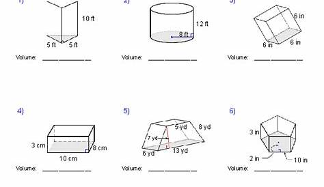 Awasome 5Th Grade Math Worksheets Volume And Surface Area 2022 - Deb