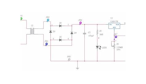 dual dc regulated power supply circuit