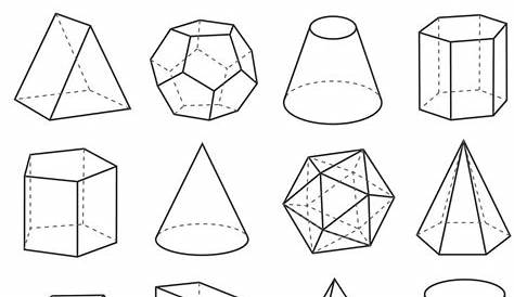 geometric shapes drawing pdf
