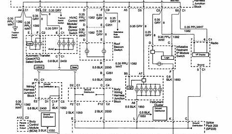 2000 chevrolet silverado wiring diagram