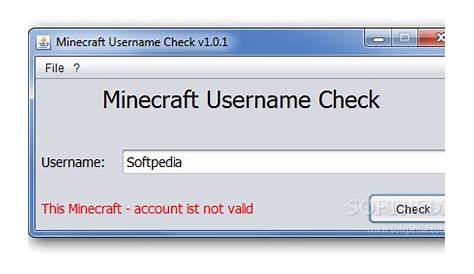 name checker minecraft