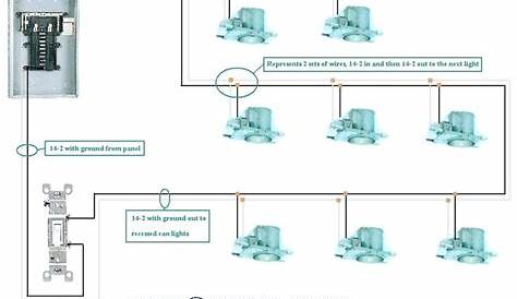 Recessed Can Light Wiring Diagram Wiring Recessed Lights In Parallel Wiring Diagram Blog 8 Pot