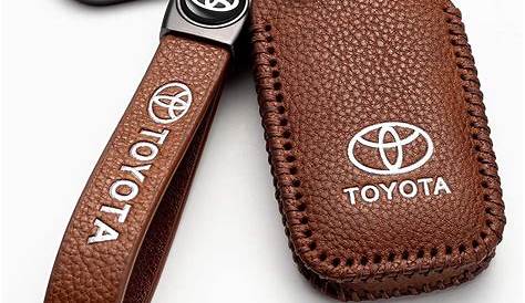 Nonesuper (Brown) for Toyota Key Fob Cover, Genuine Leather Key Fob