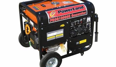 powerland generator owner's manual