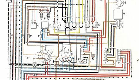 1970 vw beetle wiring schematic