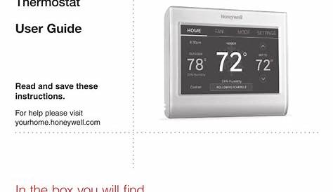 Honeywell RTH9585WF1004/W, Wi-Fi Smart Color 7 Day Programmable