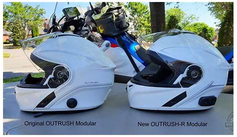 sena outrush r modular helmet black matt