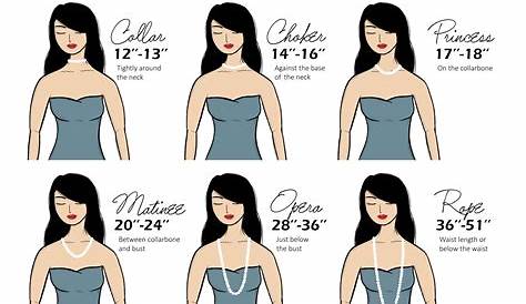 size chart for necklace