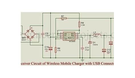 mobile charging circuit diagram