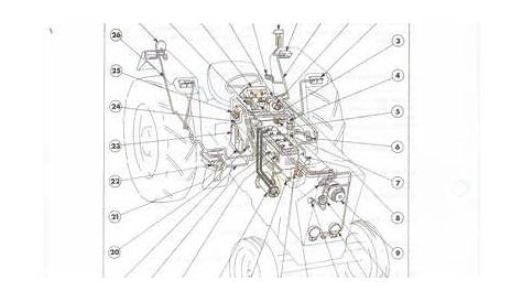 ford 4600 tractor parts diagram