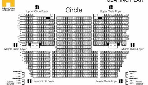 hippodrome theater seating chart