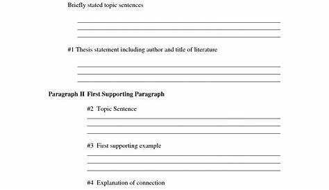 persuasive essay: outline worksheets