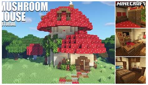 Fairytale Mushroom House Tutorial in 2021 | Minecraft projects