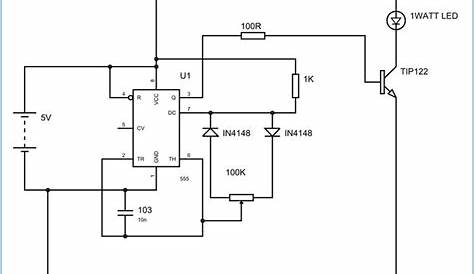 230v led dimmer circuit diagram