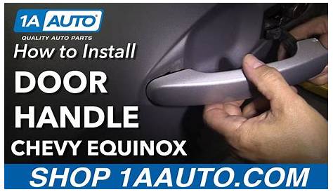 How to Replace Front Exterior Door Handle 2005-12 Chevy Equinox | 1A Auto