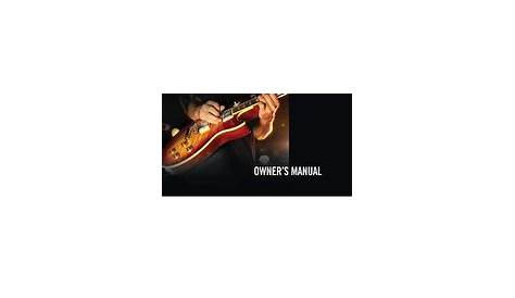 Gibson Les Paul Standard Manuals | ManualsLib