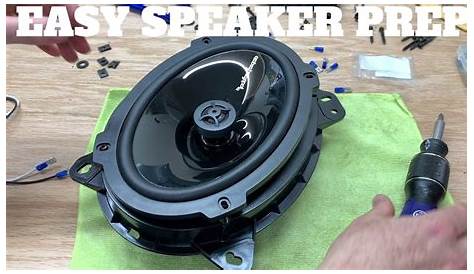 Toyota 4Runner Aftermarket Front Speaker Prep HOW TO - YouTube