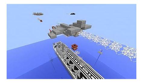 aircraft carrier minecraft schematic