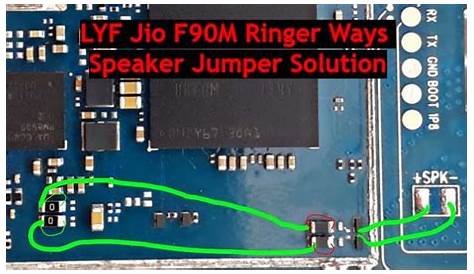 LYF Jio F90M Ringer Ways Speaker Jumper Solution | Phone solutions