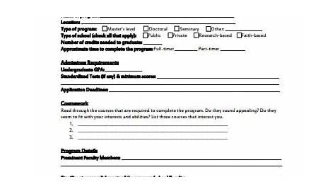 FREE 10+ Research Worksheet Templates in PDF | MS Word