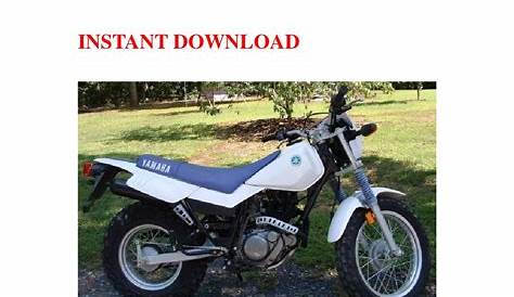 yamaha tw200 service manual