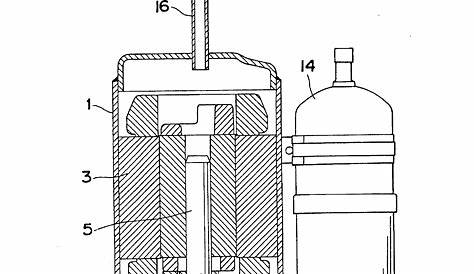 Patent US5685703 - Hermetically sealed rotary compressor having an oil