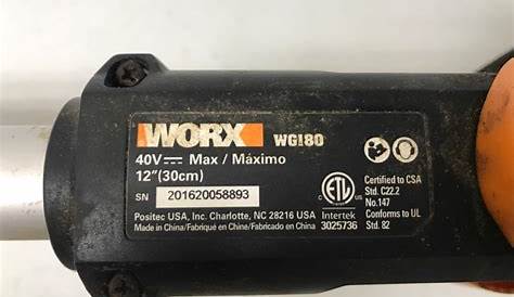 worx wg180 manual