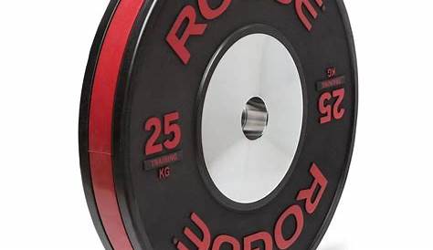 rogue black training kg plates