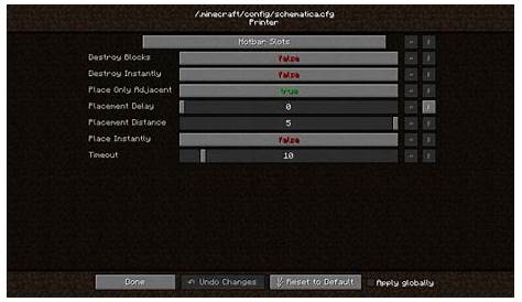 Schematica Mod 1.12.2 (Save and Load) - Free Mod for Minecraft