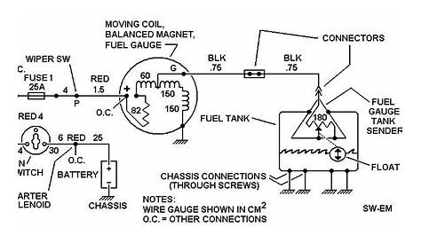vdo fuel gauge wiring diagram - Wiring Diagram