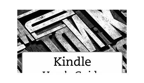 Amazon Kindle User manual | Manualzz