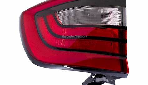 15 2015 Dodge Durango Tail Light Assembly - Body Electrical - Action