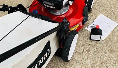 Excellent condition toro lawnmower self propelled with Honda engine