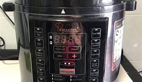 gourmet trends pressure cooker manual