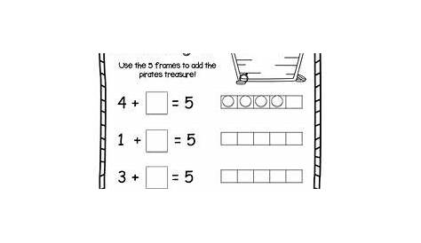 Friends of 10 and Friends of 5 : Making 10 and Making 5 Worksheet