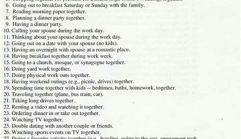 gottman worksheets for couples pdf