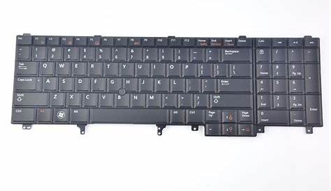Dell A194 - Black Keyboard US Non Backlit For Latitude 6520 E5520