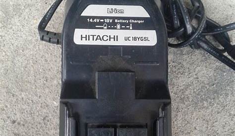 Hitachi 110V/220V 18V lithium battery charger-in Electric Drills from