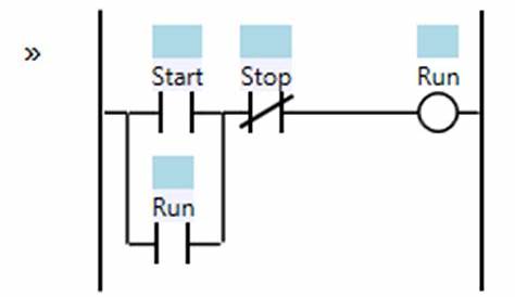 basic start stop circuit diagram