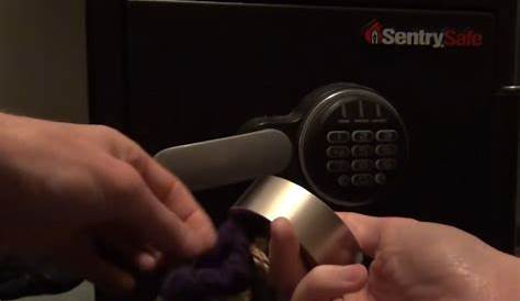 How to Unlock the Sentry Safe Without Code