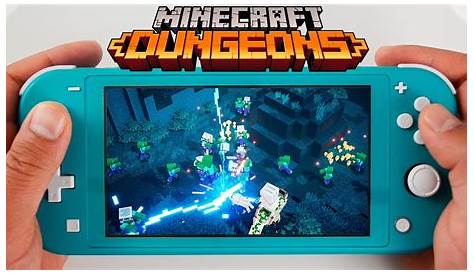 how to play 2 player minecraft dungeons nintendo switch