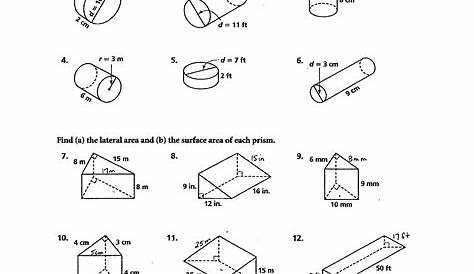 15 Geometry Nets Worksheet / worksheeto.com